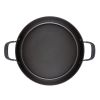 Hard Anodized Nonstick Everything Pan with Lid; 5 Quart; Onyx Black - Onyx Black - Hard Anodized Aluminum