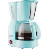 Brentwood TS-213BL 4 Cup Coffee Maker, Blue